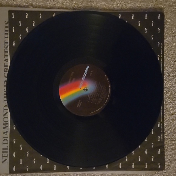 Neil Diamond His 12 Greatest Hits LP Vinyl Record Original 12" 1974 - Picture 6 of 7